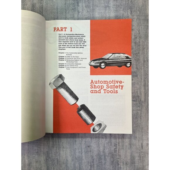 Automotive Mechanics Crouse And Anglin Second Canadian Edition Rare Hardcover - Picture 9 of 14